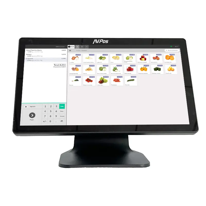 TPV AVPOS K4000 MAX 18.5" TÁCTIL I5/8GB/SSD128GB/WIFI/BT/LAN 1000/MULTIMEDIA